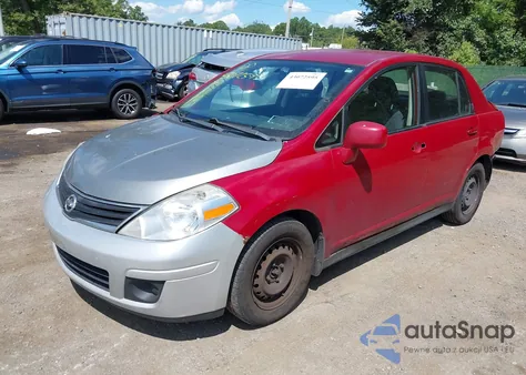 2009 Nissan Versa 1.8S из США, поврежденный, VIN 3N1BC11E19L394756